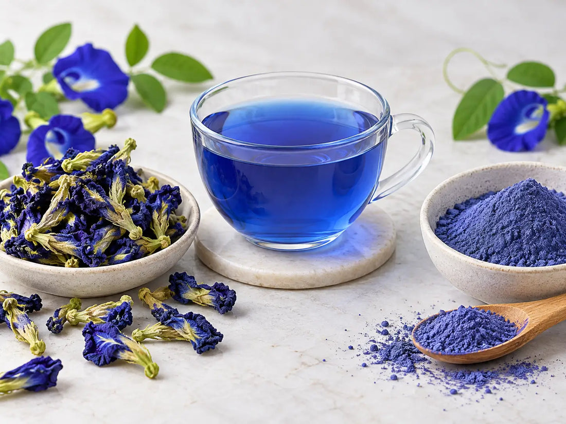 Whole Butterfly Pea Flowers vs. Powder: What’s the Difference?