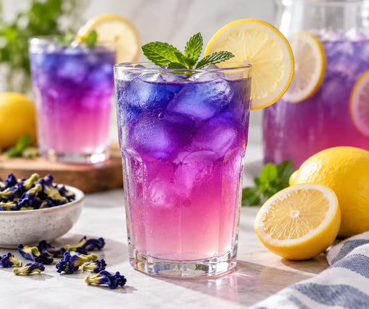 Butterfly Pea Lemonade Recipe: Color-Changing Blue Lemonade
