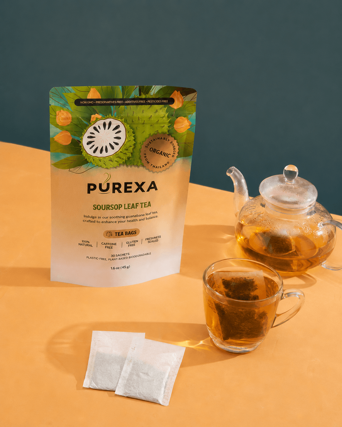 Organic Soursop Leaves Tea Bags
