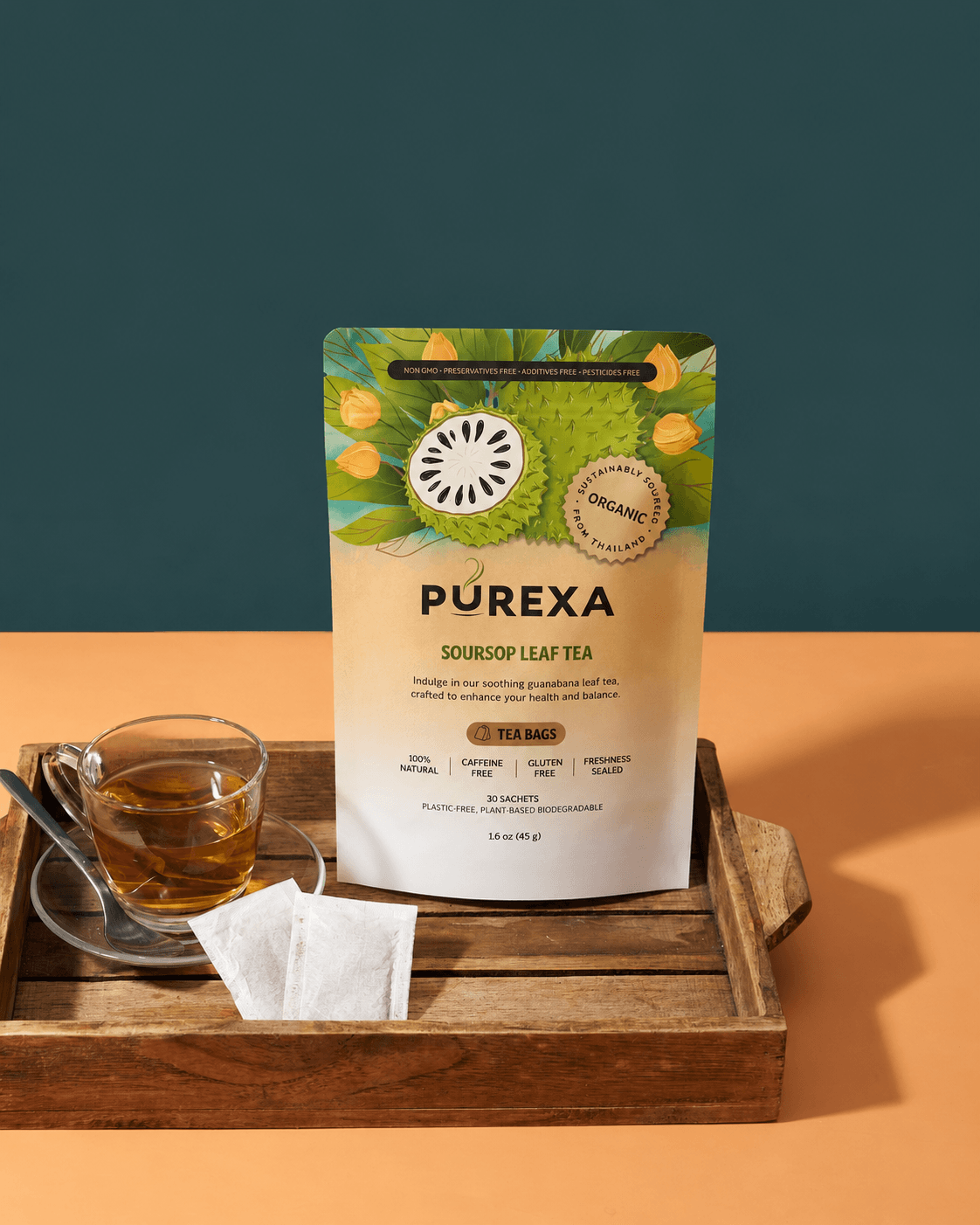 Organic Soursop Leaves Tea Bags