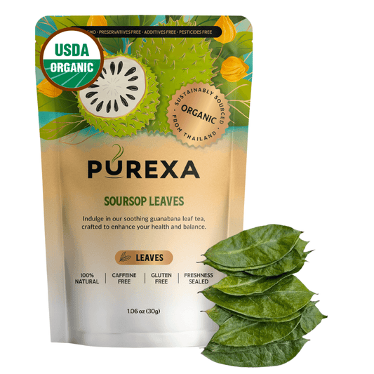 PUREXA ORGANIC SOURSOP WHOLE LEAVES