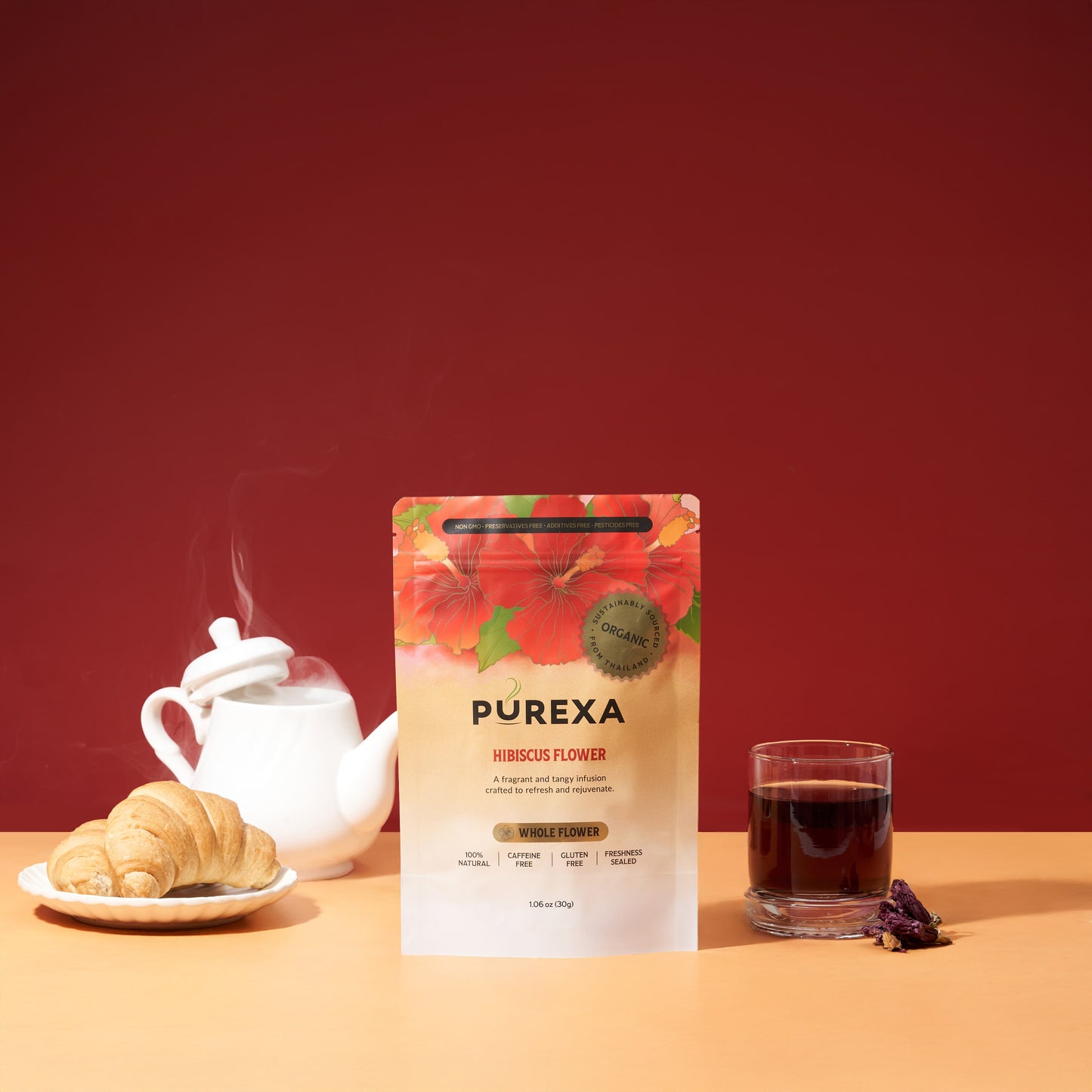 ORGANIC ROSELLA (HIBISCUS) FLOWER TEA